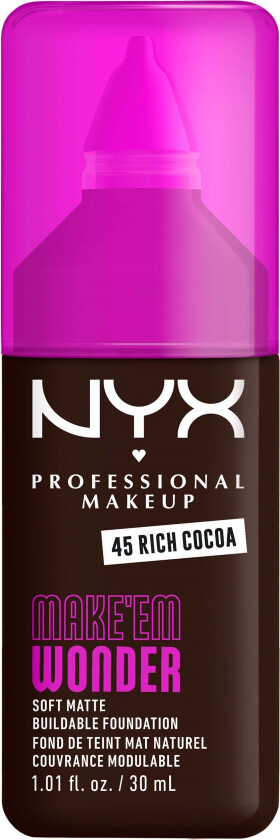 Make Em Wonder Foundation 45 Rich Cocoa