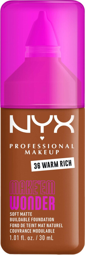 Make Em Wonder Foundation 36 Warm Rich