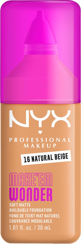 Make Em Wonder Foundation 16 Natural Beig