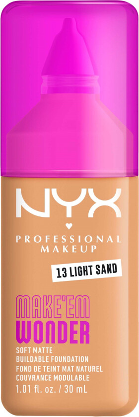Make Em Wonder Foundation 13 Light Sand