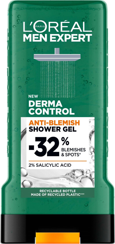 Men Expert Derma Control Shower Gel 300 ml
