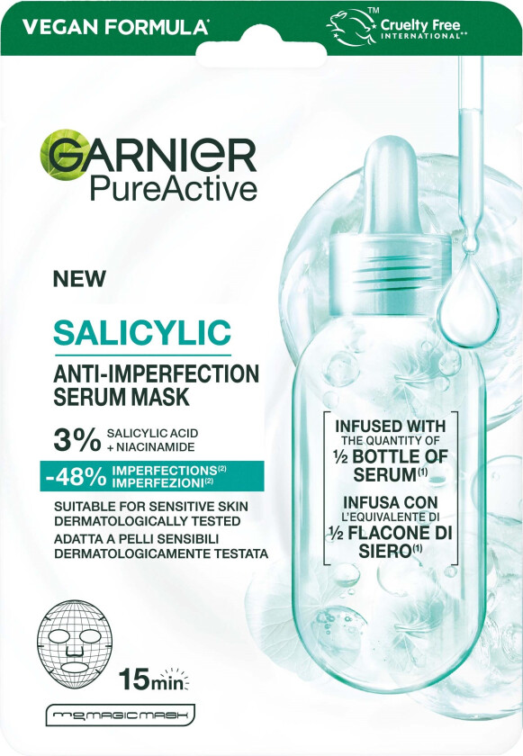 PureActive Salicylic Anti-imperfection Serum Mask 28 g