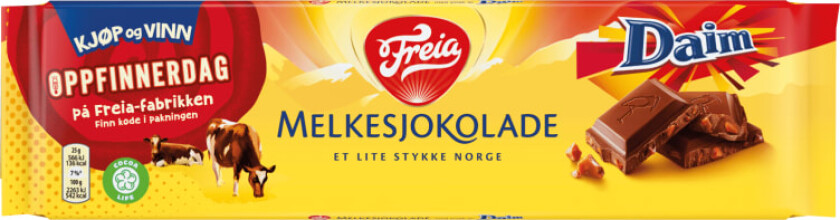 Freia Melkesjokolade med Daim 200g