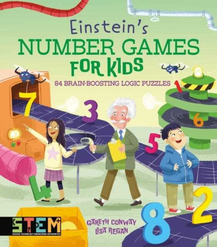 Einstein's Number Games for Kids 84 BrainBoosting Logic Puzzles