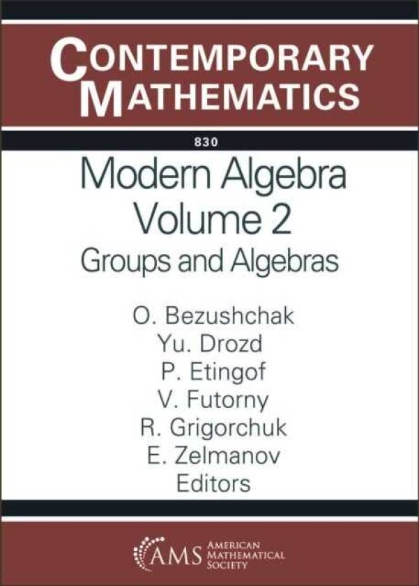 Modern Algebra Volume 2 Groups and Algebras