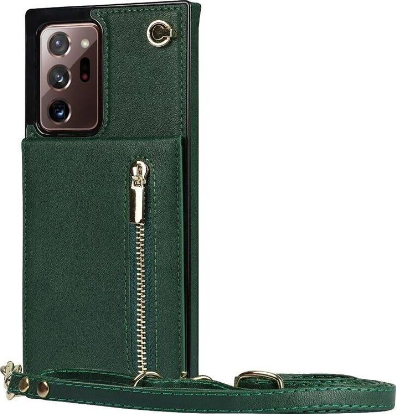 Zipper halskjede deksel Samsung Galaxy Note 20 Ultra - Grønn