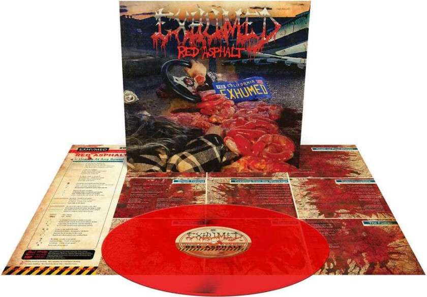 Exhumed Red Asphalt LP/Vinyl