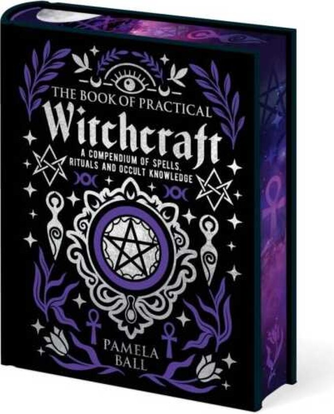 The Book of Practical Witchcraft Deluxe Gift Edition with Sprayed Edges
