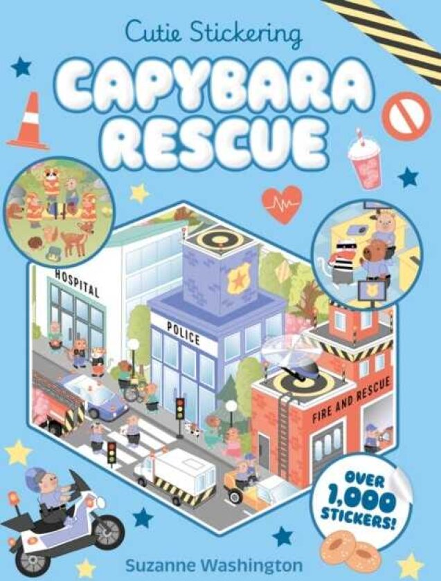 Cutie Stickering #2 Capybara Rescue