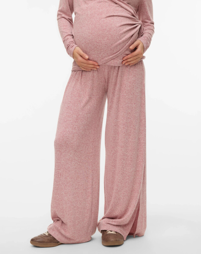 Mlkira Wide Jrs Pants Hw - Pink - XS