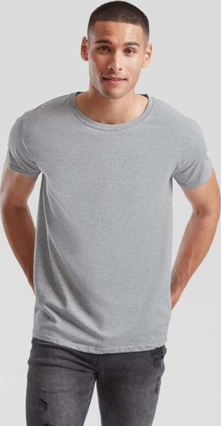 T-skjorte - ICONIC 150 T - S til XXL - Herrer - gråmelert