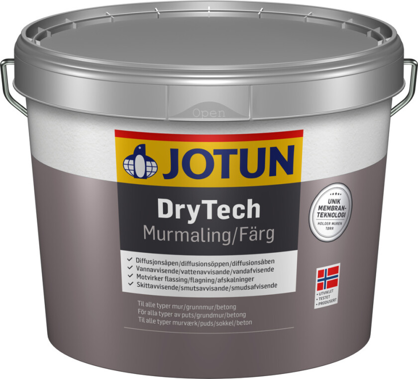 DryTech Murmaling Lysgrå 2.7l