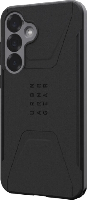 Urban Armour Gear Civilian, Deksel, Samsung, Galaxy S25 Plus, 17 cm (6,7), Sort