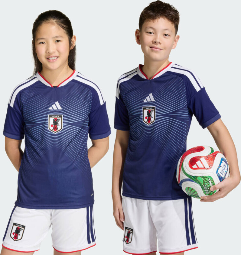 Japan Hjemmedrakt World Cup 2026 Barn - adidas, størrelse 128 cm