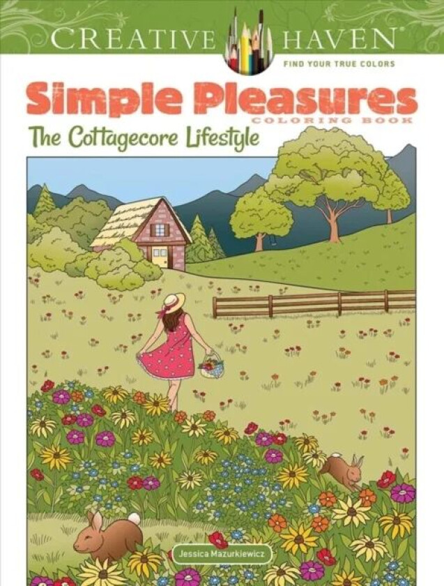 Creative Haven Simple Pleasures Coloring Book av Jessica Mazurkiewicz