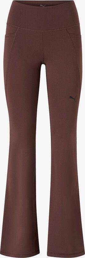 Treningstights W Tad Essential HW Bootcut Pant - Brun