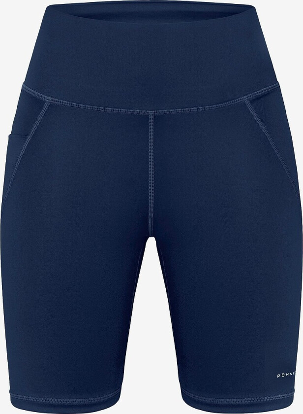 Treningstights Flattering High Waist Bike Tights - Blå