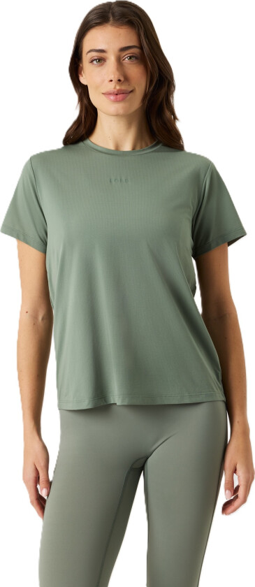Women's Borg Sports T-Shirt Agave Green