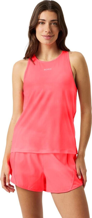 Women's Borg Sports Tank Top Diva Pink