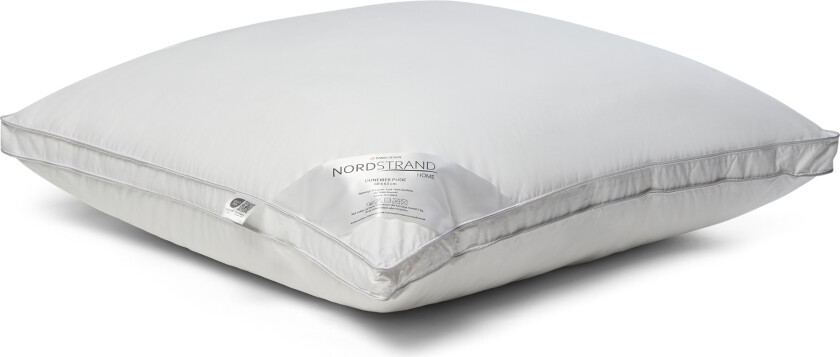 Dunfiber hodepute - 60x63 cm - Middels høyde dunpute - Nordstrand Home dunfiberpute