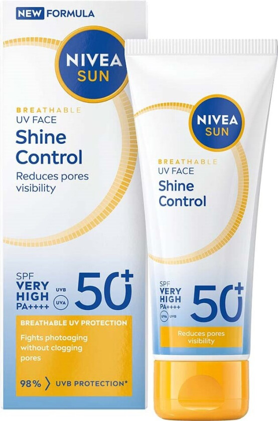 SUN UV Face Shine Control Cream SPF 50+ 40 ml