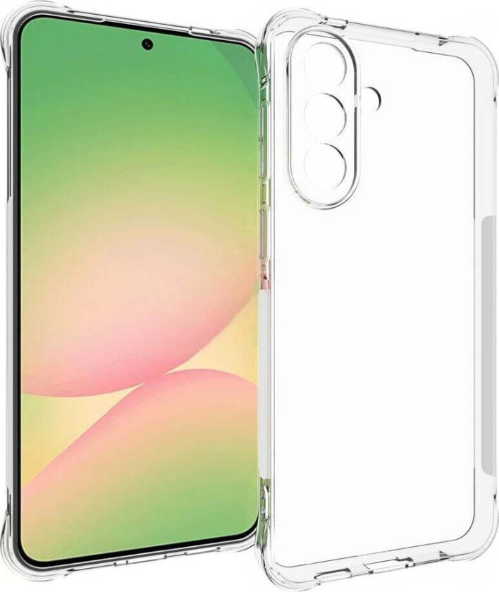 Samsung Galaxy A57 EIDERWOOD Fleksibelt Plast Deksel med Støtabsorberende Hjørner - Gjennomsiktig
