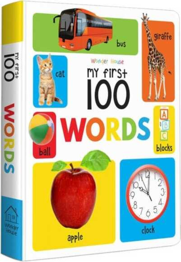 My First 100 Words Board Book My 100 Library Series
