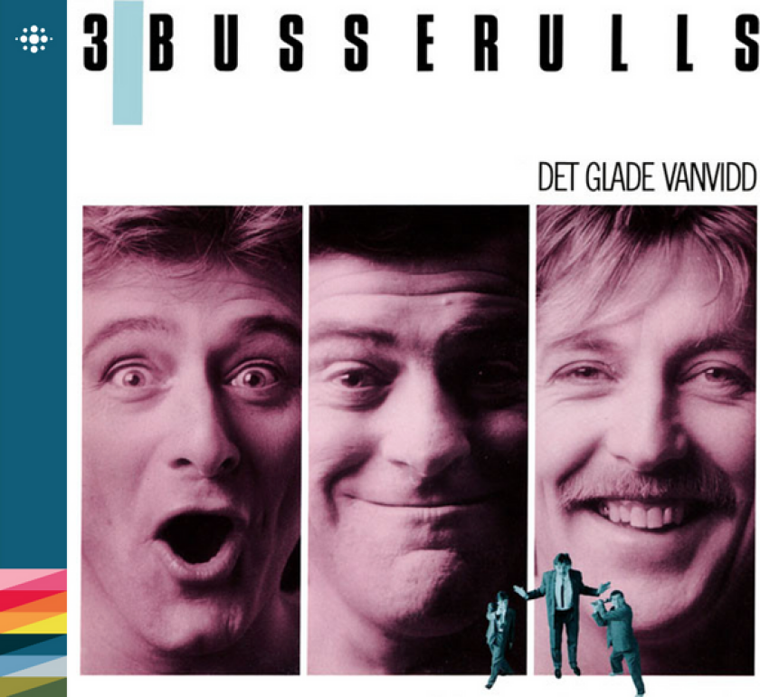 3 Busserulls Det glade vanvidd CD