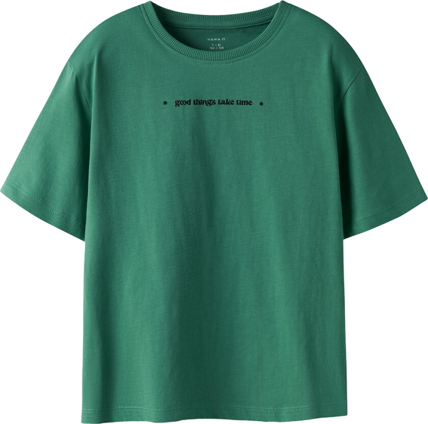 T-skjorte - NkmBenno - Flaske Green - - 11-12 år (146-152) - T-skjorte