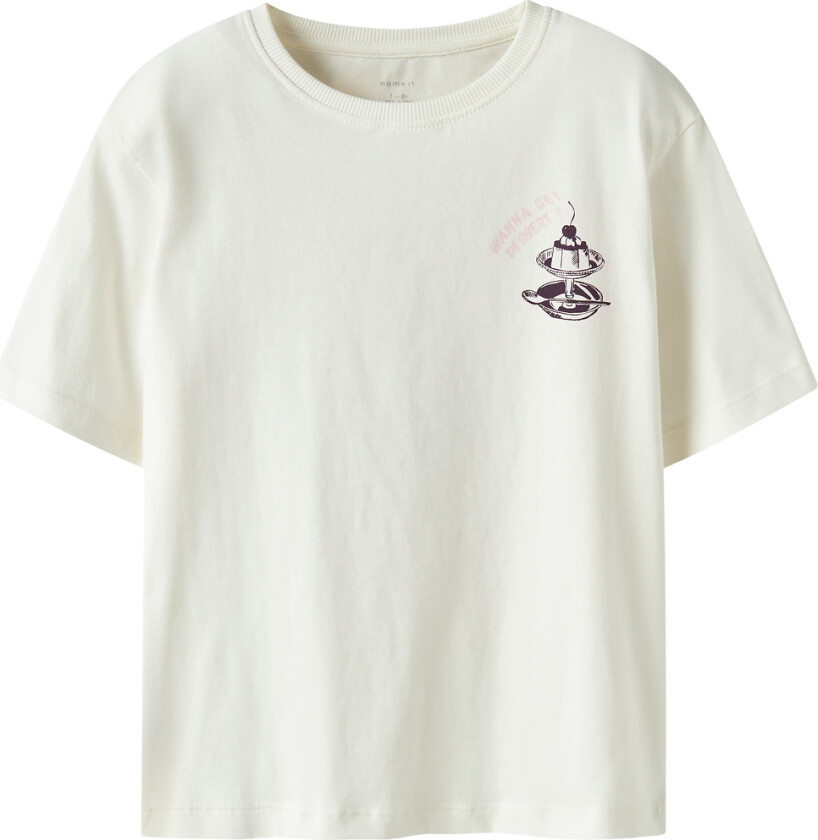 T-skjorte - NkfBenna - Gardenia - - 11-12 år (146-152) - T-skjorte