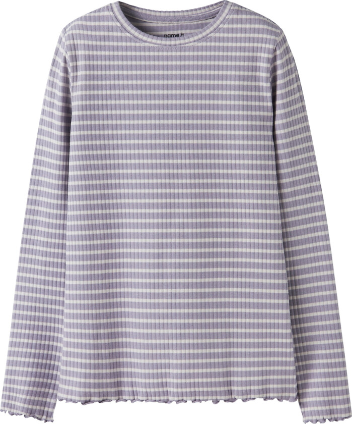 Genser - NkfVemma - Lavender Grå/Lilac Marble - - 6 år (116) - Genser