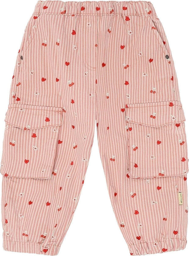 Bukser - HcTammy Stripes - Sorbet - - 7 år (122) - Bukser - bomull