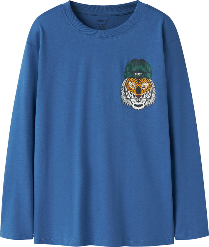 Genser - NkmVeldo - Delft/dyr - - 7-8 år (122-128) - Genser