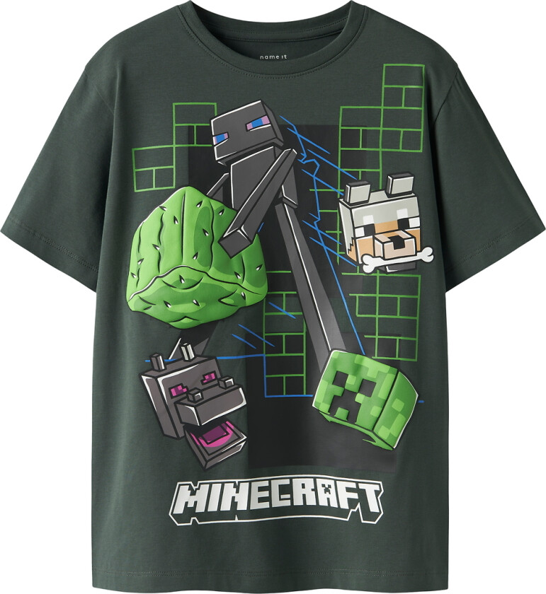 T-skjorte - NkmJuke - Minecraft - Urban Chic - - 9-10 år (134-140) - T-skjorte