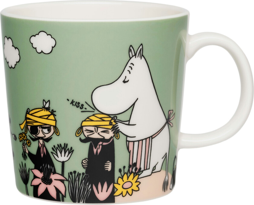 Moomin Krus 30 Cl Loving Care - Mumin-krus Vitroporcelain Grønn - 1082629