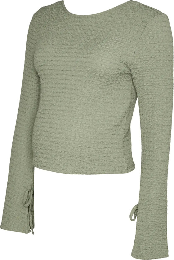 Mlmarte Ls Jrs Short Top - Khaki green - XL