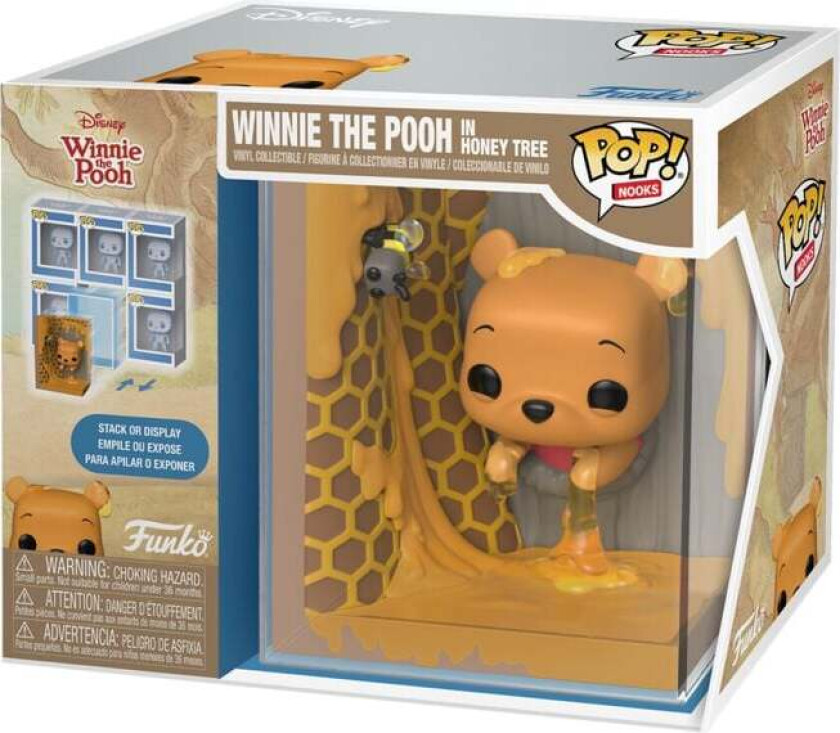 Winnie The Pooh - Winnie the Pooh in Honey Tree (Pop! Nooks) Vinylfigur - Funko Pop! - Funko Shop Europe