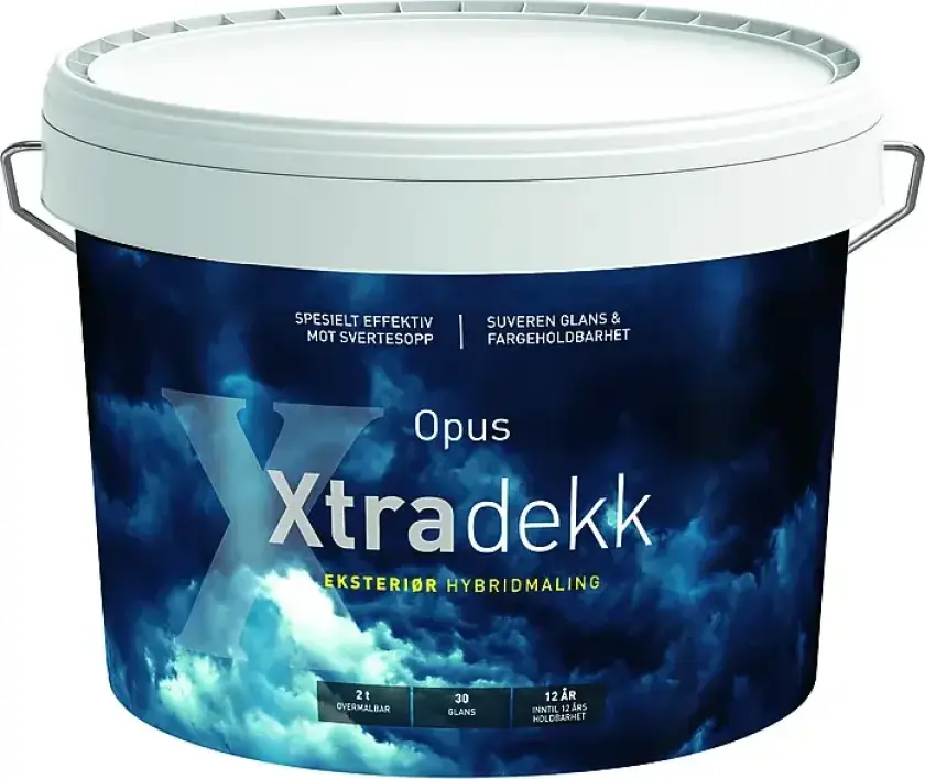 Xtradekk Eksteriør Hybridmaling 30 Hvit 2,7L