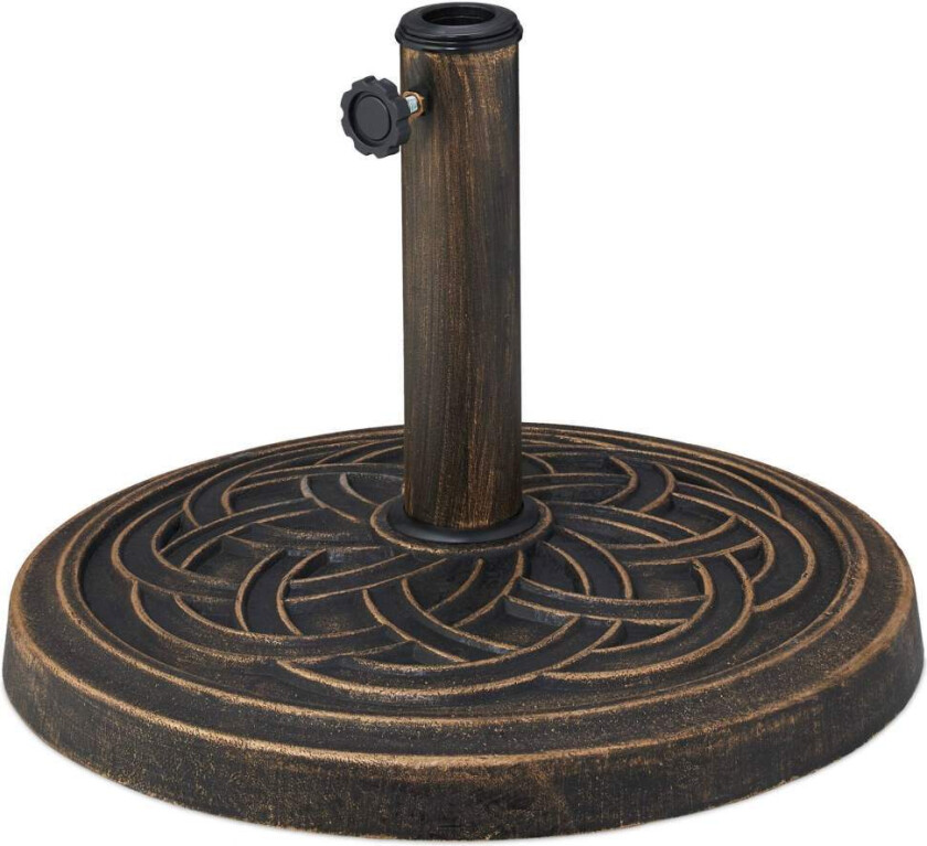 Bilde av Parasollfot for hage – passer til stenger Ø34–Ø48 mm, vintagedesign
