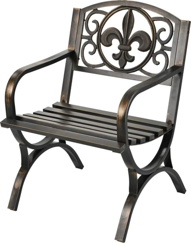 Vintage hagestol i metall – Komfortable uteplasser