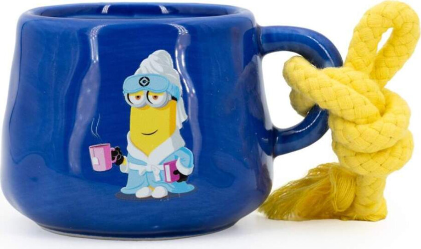 Duftlys i keramisk krus – Minions Design