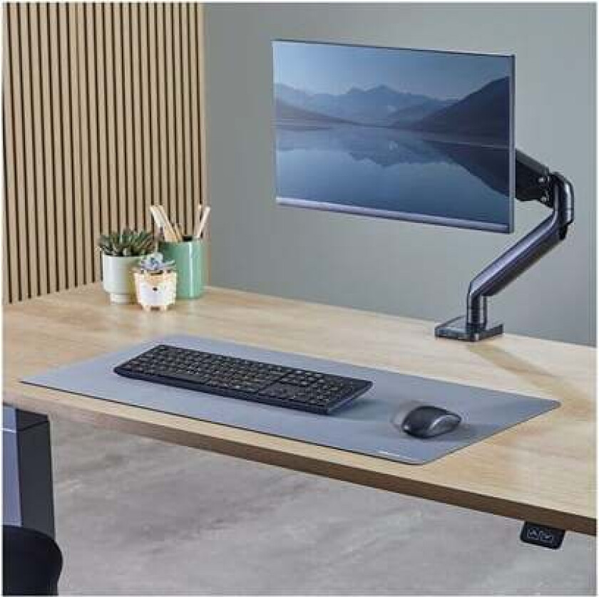 Breyta desk mat - 80 x 40 cm - rubber - marine