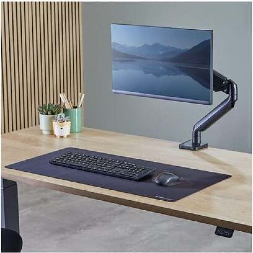 Breyta desk mat - 80 x 40 cm - rubber - black