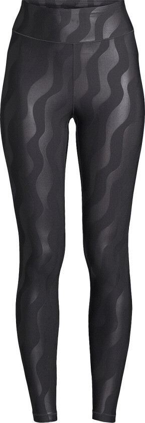 Treningstights Heat Printed High Waist - Svart