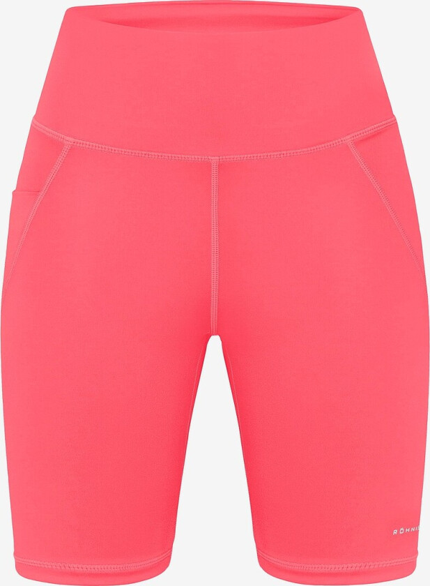 Treningstights Flattering High Waist Bike Tights - Rosa