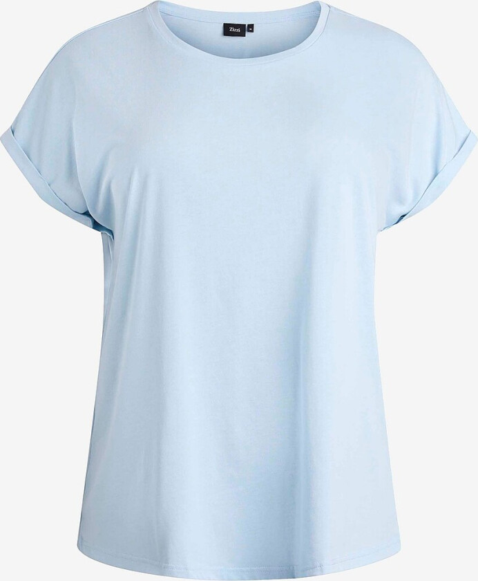 Topp mKatja S/S Loose Tee - Blå