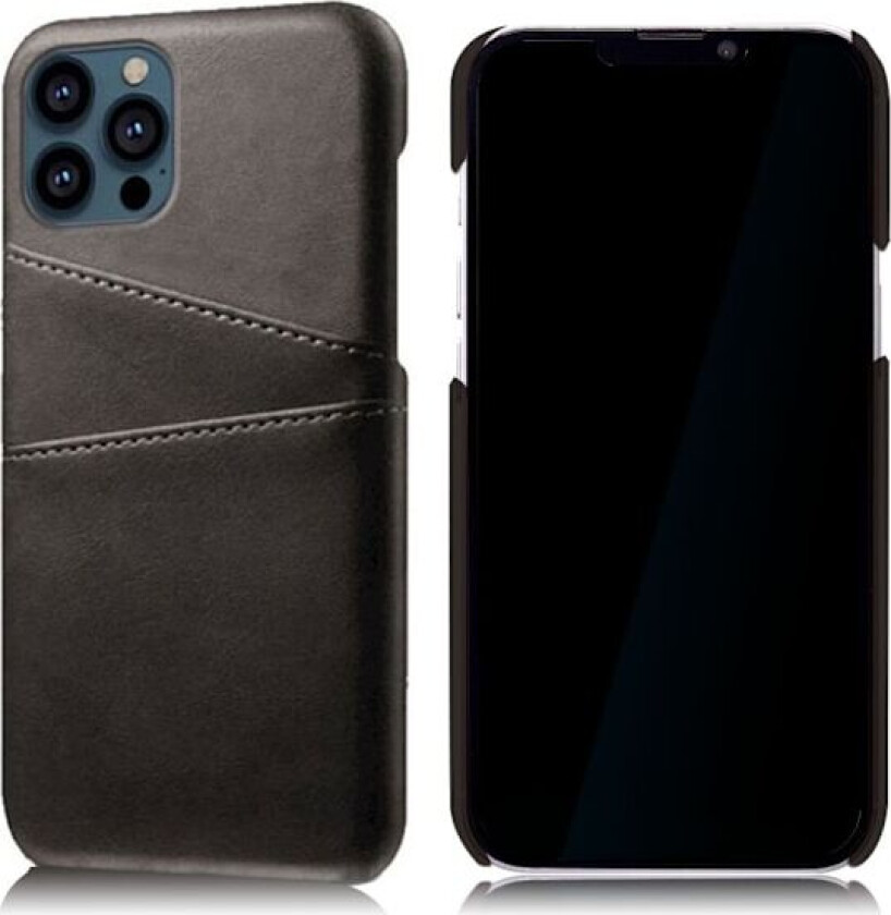Dual Card iPhone 13 Pro deksel - Svart