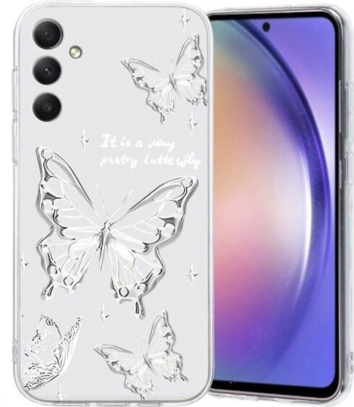 Imagine Samsung Galaxy A14 deksel - Sommerfugl