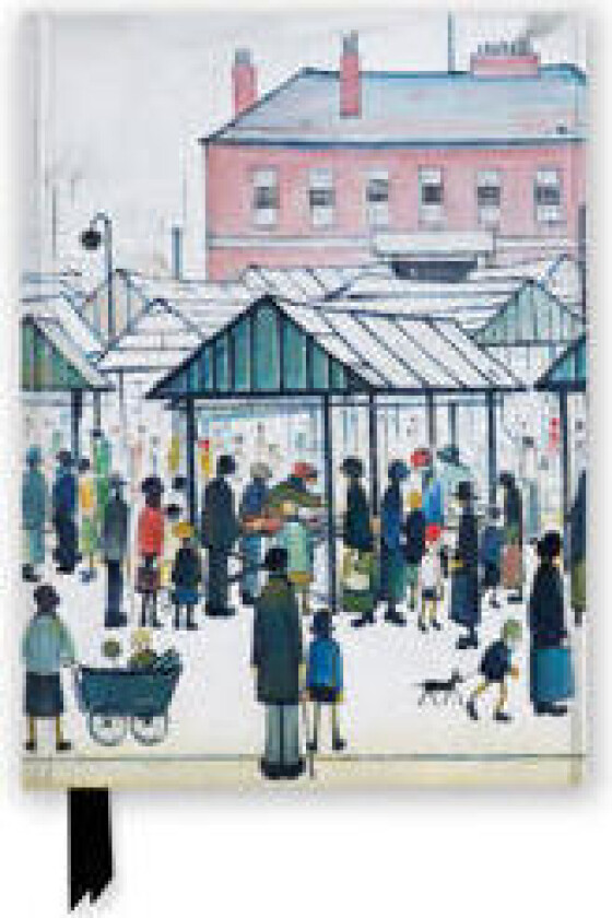L.S. Lowry: Market Scene (Foiled Journal)