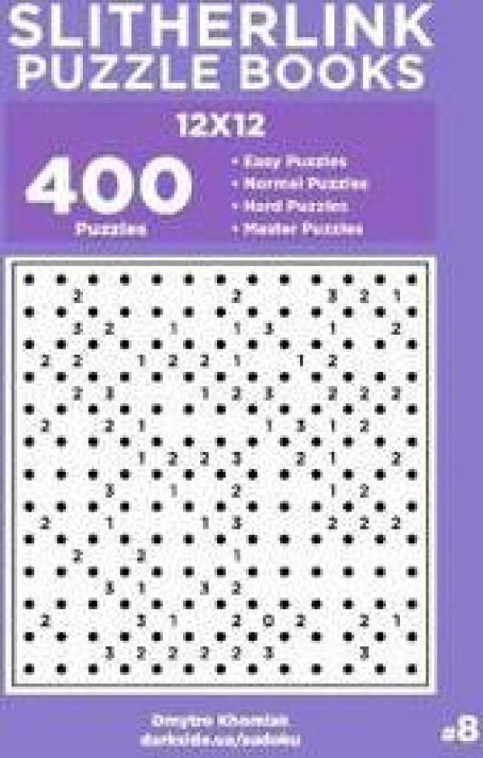 Slitherlink Puzzle Books - 400 Easy to Master Puzzles 12x12 (Volume 8)
